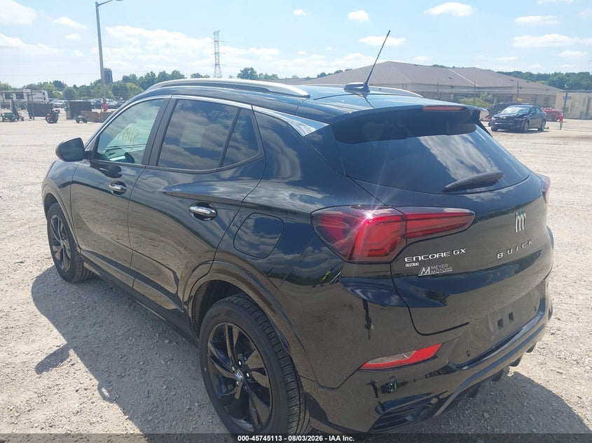 2025 Buick Encore gx VIN KL4AMESL0SB170552 IAAI salvage auction — HAIL, Wait Title, sold $11,750 on 2026-09-01 (photo 3)