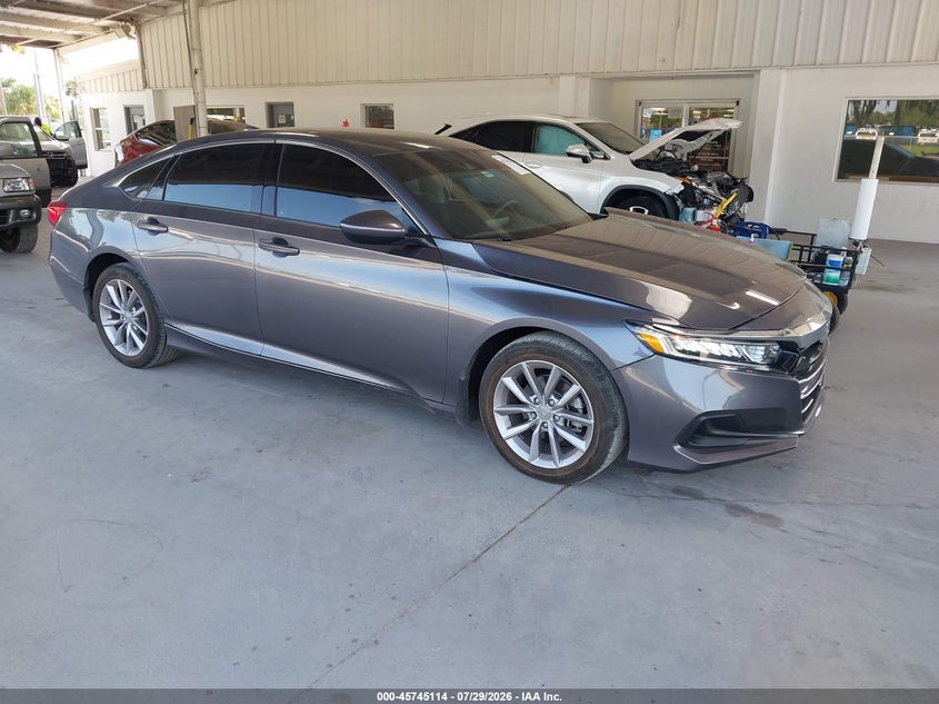 2022 Honda Accord VIN 1HGCV1F11NA043821 — IAAI salvage auction photo