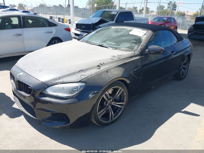 2015 BMW M6 VIN WBSLZ9C51FD651260 IAAI salvage auction — LEFT SIDE, Salvage (California), sold $11,850 on 2026-09-02 (photo 2)