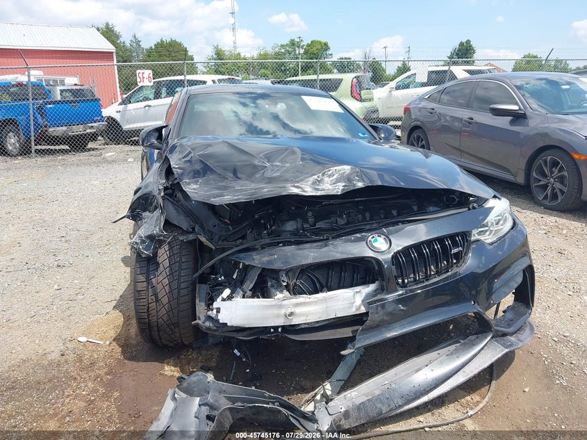 2015 BMW M4 VIN WBS3R9C56FK331475 IAAI salvage auction — FRONT END, Salvage Title, sold $7,900 on 2026-09-02 (photo 6)