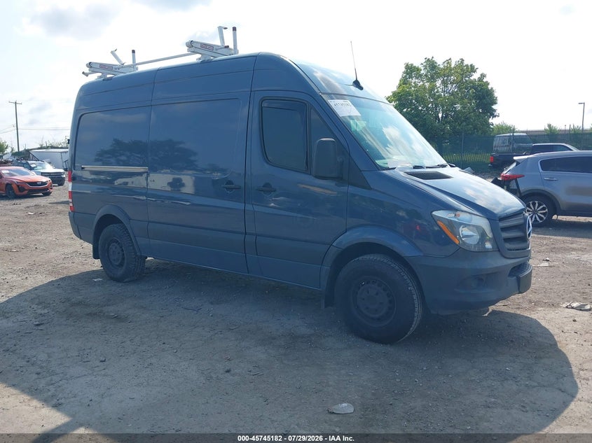 2018 Mercedes-benz Sprinter VIN WD3PE7CD4JP644885 — IAAI salvage auction photo