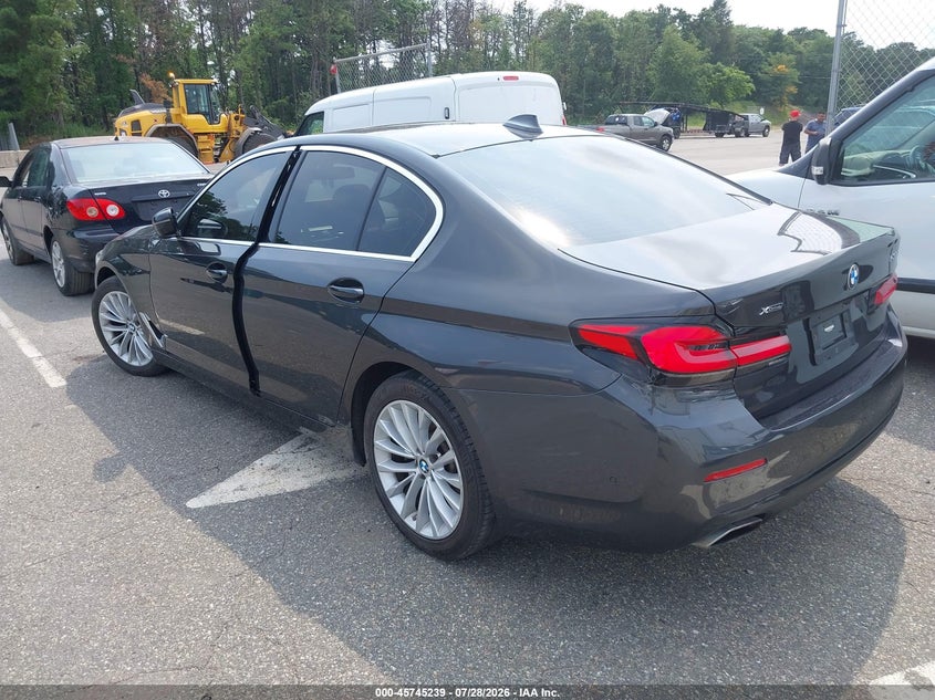 2023 BMW 5er VIN WBA13BJ00PWY22114 IAAI salvage auction — NORMAL WEAR, Mv-907A (New York), sold $9,000 on 2026-08-04 (photo 3)