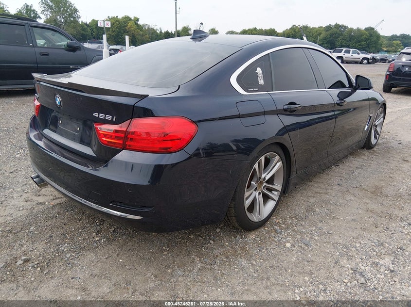 2016 BMW 4 series VIN WBA4C9C5XGG135666 IAAI salvage auction — NORMAL WEAR, Clear (New Jersey), sold $2,300 on 2026-08-20 (photo 4)