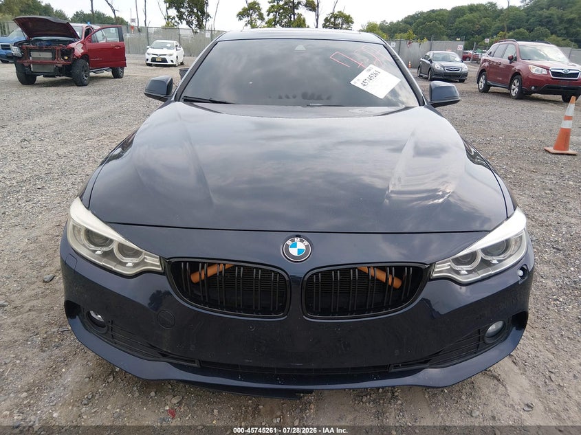 2016 BMW 4 series VIN WBA4C9C5XGG135666 IAAI salvage auction — NORMAL WEAR, Clear (New Jersey), sold $2,300 on 2026-08-20 (photo 6)