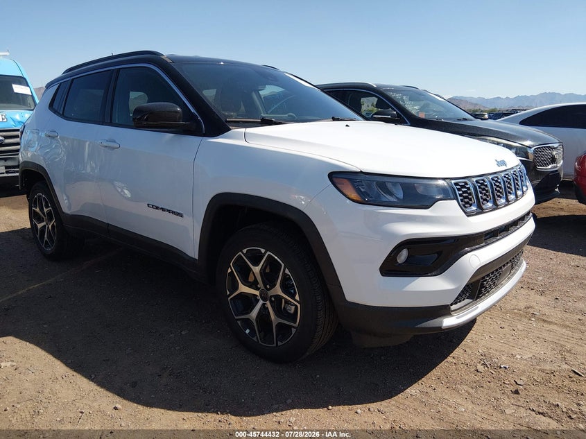 2026 Jeep Compass VIN 3C4NJDCN7TT271100 IAAI salvage auction — REAR END, Enterprise Vehicles Clear Only (Arizona), sold $25 on 2026-08-01 (photo 1)