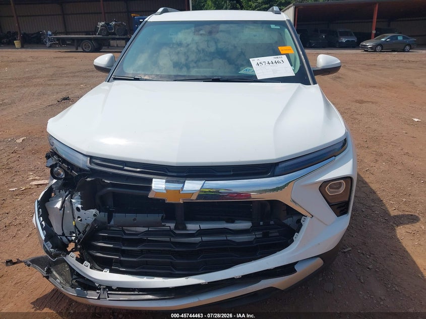 2026 Chevrolet Trailblazer VIN KL79MRSL1TB117440 IAAI salvage auction — FRONT END, Enterprise Vehicles Clear Only (North Carolina), sold $8,800 on 2026-08-03 (photo 6)