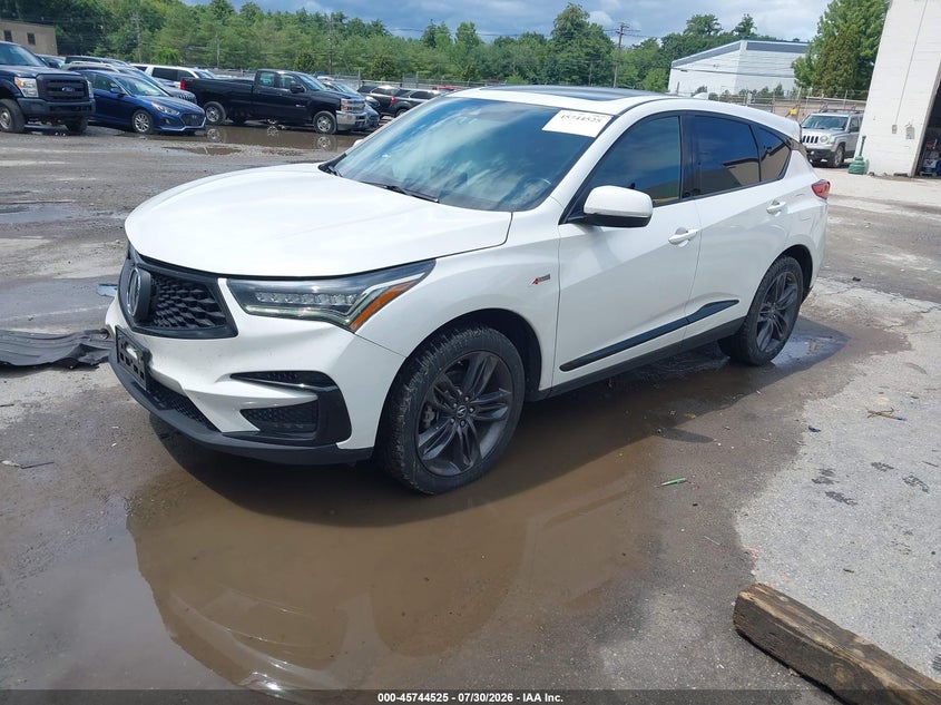 2021 Acura Rdx VIN 5J8TC2H62ML001861 IAAI salvage auction — SIDE, Salvage Title, sold $6,100 on 2026-08-28 (photo 2)