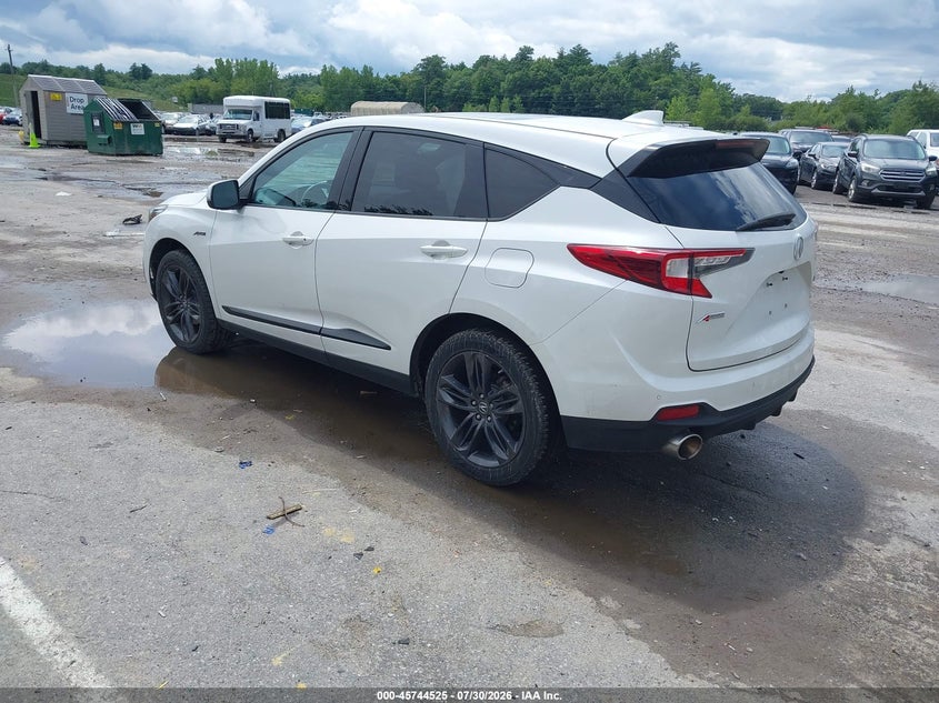2021 Acura Rdx VIN 5J8TC2H62ML001861 IAAI salvage auction — SIDE, Salvage Title, sold $6,100 on 2026-08-28 (photo 3)