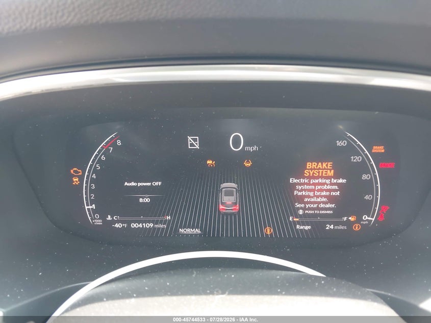 2026 Acura Mdx VIN 5J8YD9H36TL001779 IAAI salvage auction — FRONT END, Salvage Title, sold $15,500 on 2026-09-07 (photo 7)