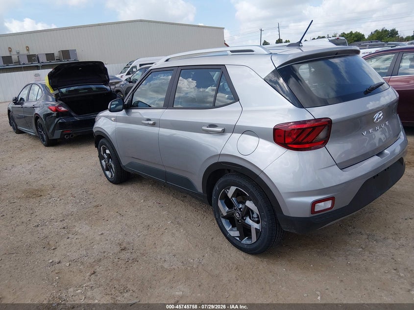2026 Hyundai Venue VIN KMHRC8A36TU475585 IAAI salvage auction — UNDERCARRIAGE, Enterprise Vehicles Clear Only (Texas), sold $14,550 on 2026-07-30 (photo 3)