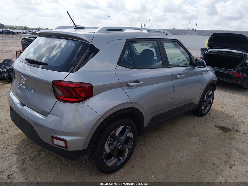 2026 Hyundai Venue VIN KMHRC8A36TU475585 IAAI salvage auction — UNDERCARRIAGE, Enterprise Vehicles Clear Only (Texas), sold $14,550 on 2026-07-30 (photo 4)
