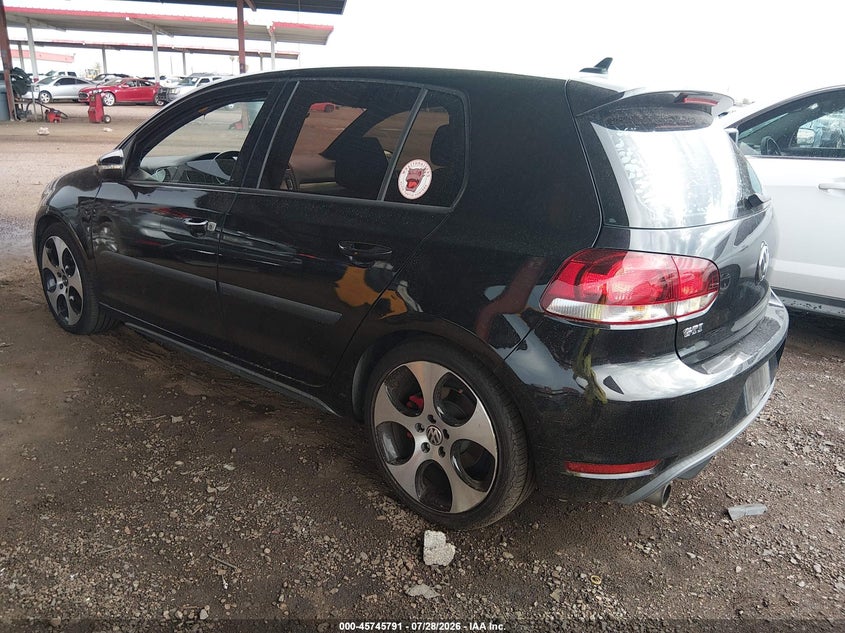 2010 Volkswagen Gti VIN WVWHV7AJ0AW236912 IAAI salvage auction — NORMAL WEAR, Clear-Dealer Only (Arizona), sold $1,400 on 2026-08-11 (photo 3)