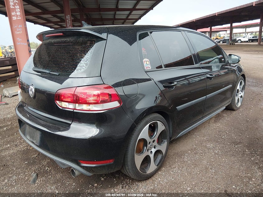 2010 Volkswagen Gti VIN WVWHV7AJ0AW236912 IAAI salvage auction — NORMAL WEAR, Clear-Dealer Only (Arizona), sold $1,400 on 2026-08-11 (photo 4)