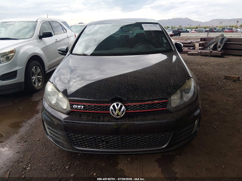 2010 Volkswagen Gti VIN WVWHV7AJ0AW236912 IAAI salvage auction — NORMAL WEAR, Clear-Dealer Only (Arizona), sold $1,400 on 2026-08-11 (photo 6)