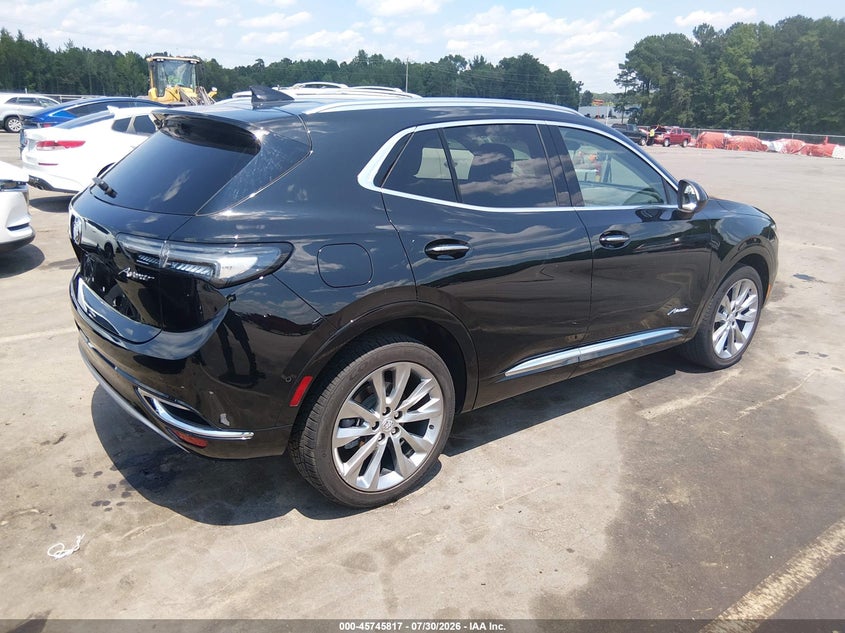 2023 Buick Envision VIN LRBFZRR42PD078470 IAAI salvage auction — SIDE, Salvage Title, sold $7,150 on 2026-08-19 (photo 4)