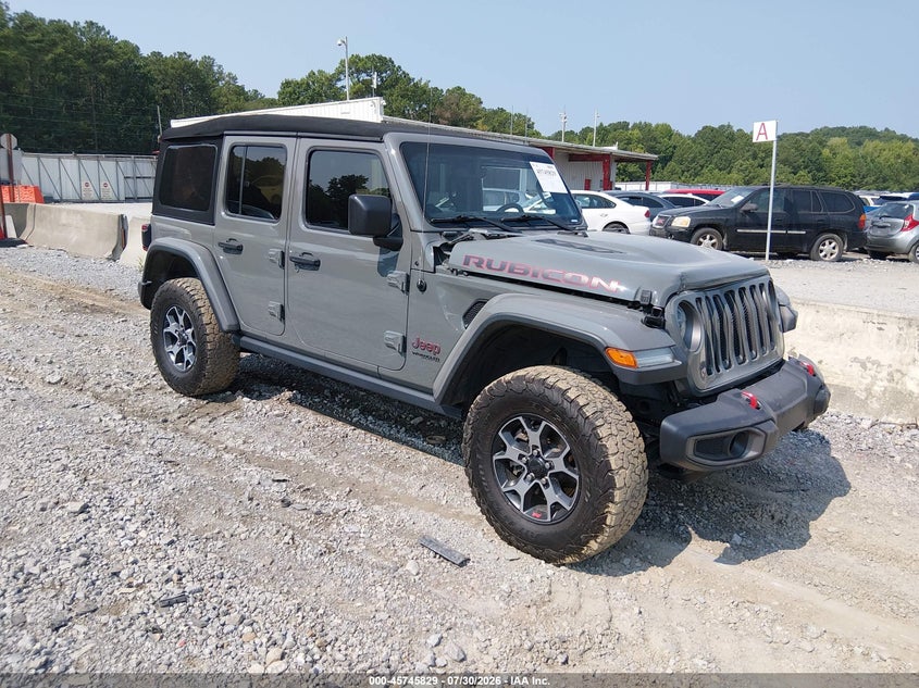 2019 Jeep Wrangler / VIN 1C4HJXFG6KW609509 — IAAI salvage auction photo
