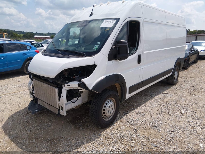 2025 Ram Promaster city VIN 3C6MRVHG8SE548528 IAAI salvage auction — FRONT END, Salvage Title, sold $17,500 on 2026-08-02 (photo 2)
