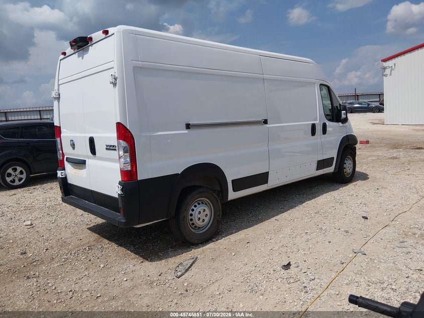 2025 Ram Promaster city VIN 3C6MRVHG8SE548528 IAAI salvage auction — FRONT END, Salvage Title, sold $17,500 on 2026-08-02 (photo 4)