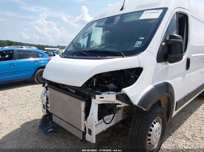 2025 Ram Promaster city VIN 3C6MRVHG8SE548528 IAAI salvage auction — FRONT END, Salvage Title, sold $17,500 on 2026-08-02 (photo 6)