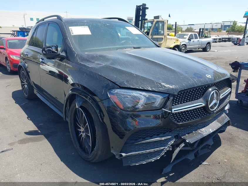 2022 Mercedes-benz Gle VIN 4JGFB4KB3NA648536 — IAAI salvage auction photo
