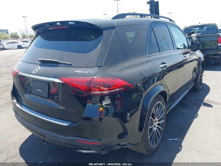 2022 Mercedes-benz Gle VIN 4JGFB4KB3NA648536 IAAI salvage auction — FRONT END, Salvage Title, sold $16,825 on 2026-09-04 (photo 4)