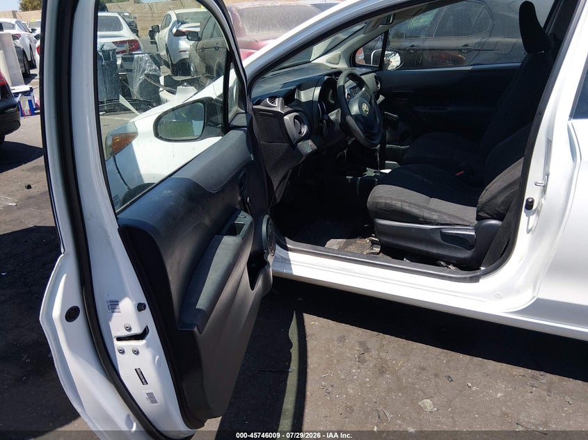 2014 Toyota Yaris VIN VNKJTUD35EA008899 IAAI salvage auction — RIGHT FRONT, Salvage Certificate (California), sold $2,000 on 2026-08-02 (photo 5)