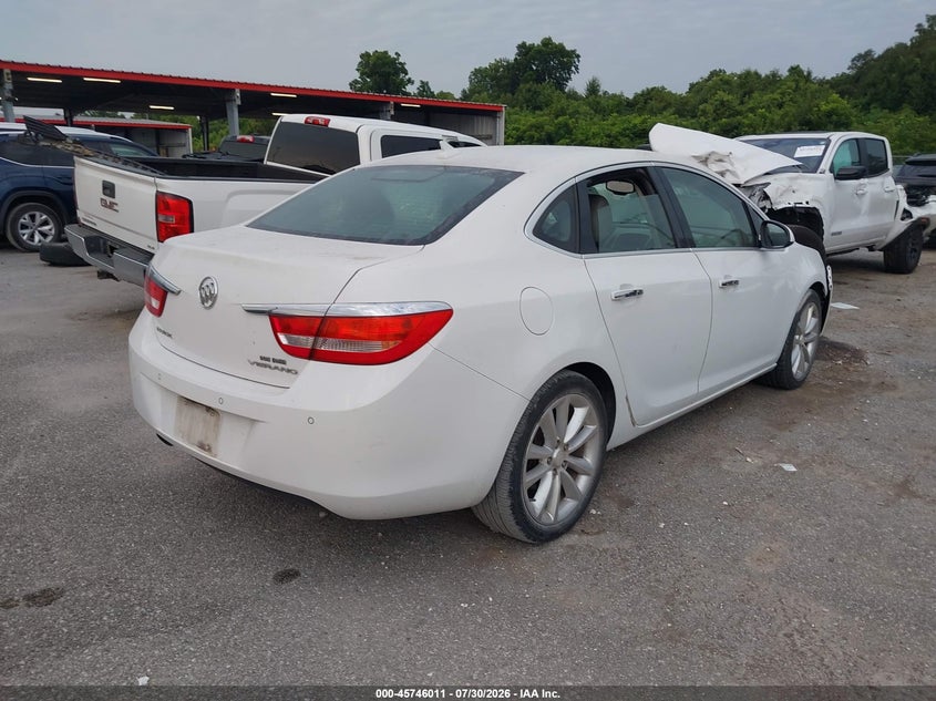 2014 Buick Verano VIN 1G4PR5SK2E4106025 IAAI salvage auction — NORMAL WEAR, Salvage Title, sold $25 on 2026-09-28 (photo 4)