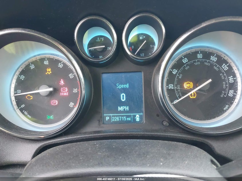 2014 Buick Verano VIN 1G4PR5SK2E4106025 IAAI salvage auction — NORMAL WEAR, Salvage Title, sold $25 on 2026-09-28 (photo 7)