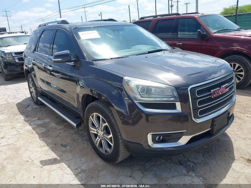 2015 Gmc Acadia VIN 1GKKRSKD8FJ338425 IAAI salvage auction — FRONT END, Original (Texas), sold $1,600 on 2026-08-21 (photo 1)