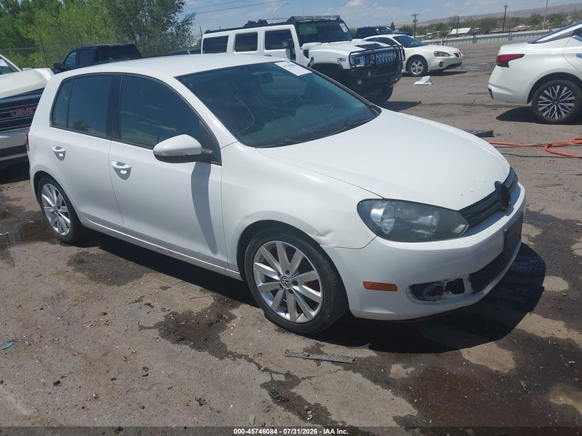 2011 Volkswagen Golf VIN WVWDM7AJ5BW149333 IAAI salvage auction — NORMAL WEAR, Clear (New Mexico), sold $225 on 2026-08-10 (photo 1)