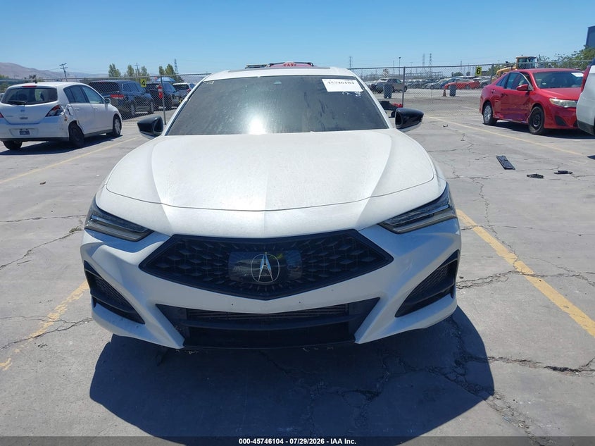 2021 Acura Tlx VIN 19UUB5F55MA008432 IAAI salvage auction — THEFT, Clear - Dealer Only (California), sold $12,500 on 2026-08-24 (photo 6)