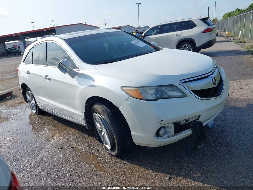 2014 Acura Rdx VIN 5J8TB3H53EL015091 IAAI salvage auction — LEFT SIDE, Wait Title, sold $450 on 2026-09-03 (photo 1)