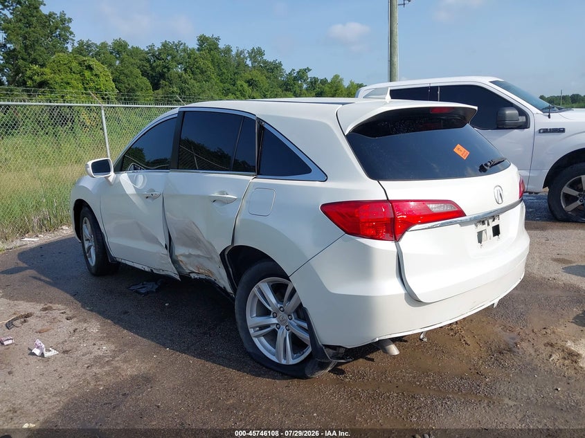 2014 Acura Rdx VIN 5J8TB3H53EL015091 IAAI salvage auction — LEFT SIDE, Wait Title, sold $450 on 2026-09-03 (photo 3)