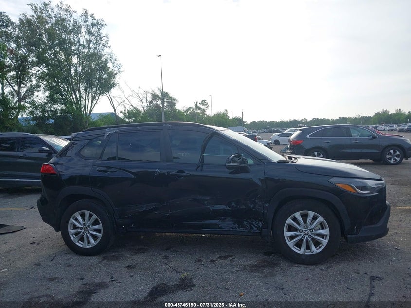 2024 Toyota Corolla cross VIN 7MUCAAAG5RV107766 IAAI salvage auction — SIDE, Salvage Title, sold $7,750 on 2026-08-24 (photo 6)