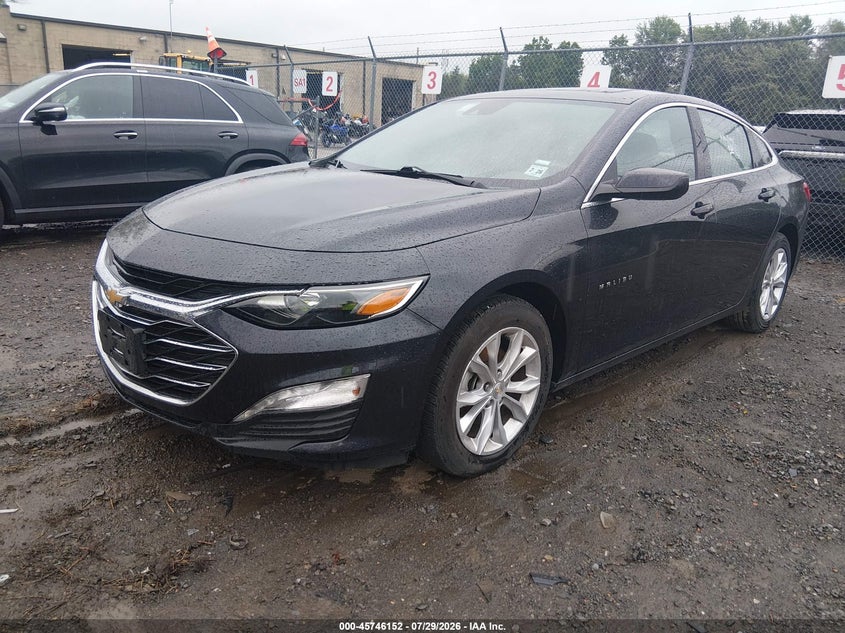 2023 Chevrolet Malibu VIN 1G1ZD5ST6PF242811 IAAI salvage auction — RIGHT SIDE, Clear (New Jersey), sold $7,300 on 2026-08-01 (photo 2)