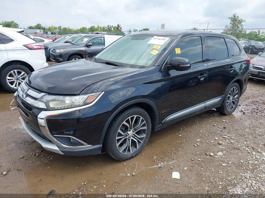2017 Mitsubishi Outlander VIN JA4AD3A31HZ052614 IAAI salvage auction — WATER/FLOOD, Salvage (Tennessee), sold $1,175 on 2026-08-21 (photo 2)