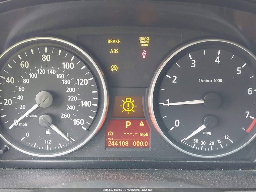 2006 BMW 3 series VIN WBAVD13576KV05194 IAAI salvage auction — NORMAL WEAR, Original (Maine), sold $300 on 2026-08-03 (photo 7)
