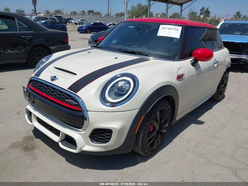 2021 Mini Hard top VIN WMWXR9C04M2P16377 IAAI salvage auction — REAR END, Wait Title, sold $6,700 on 2026-08-15 (photo 2)