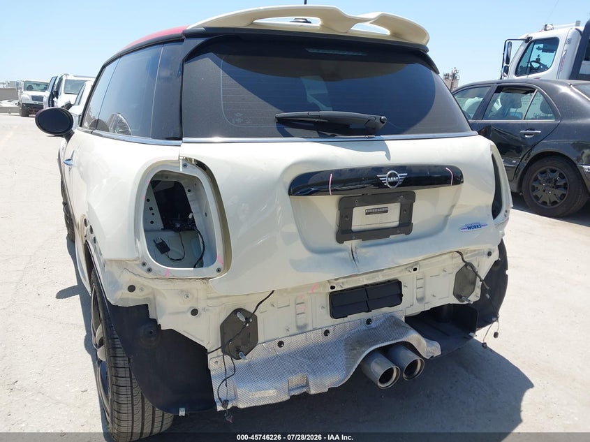 2021 Mini Hard top VIN WMWXR9C04M2P16377 IAAI salvage auction — REAR END, Wait Title, sold $6,700 on 2026-08-15 (photo 6)