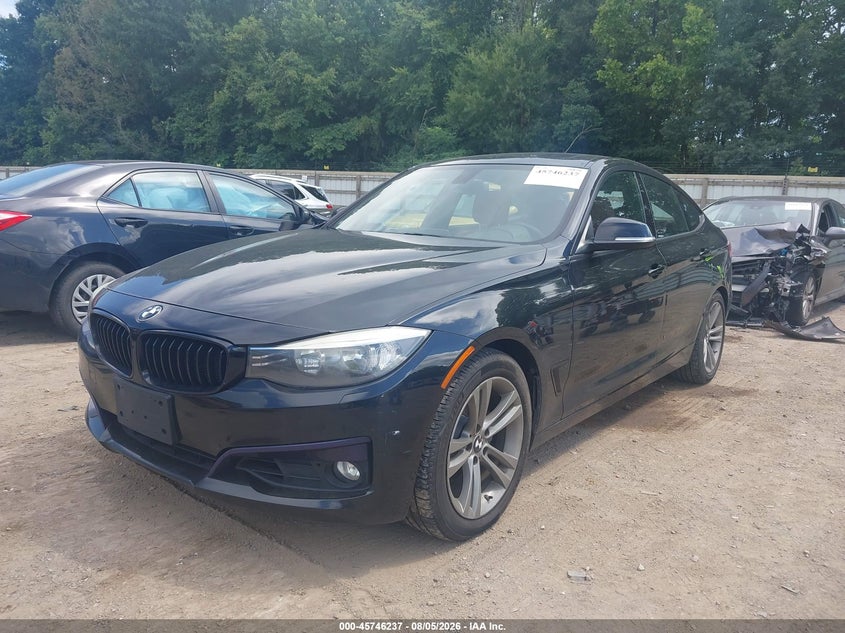 2016 BMW 3er VIN WBA8Z5C52GG501998 IAAI salvage auction — REAR END, Salvage (Tennessee), sold $2,050 on 2026-08-19 (photo 2)