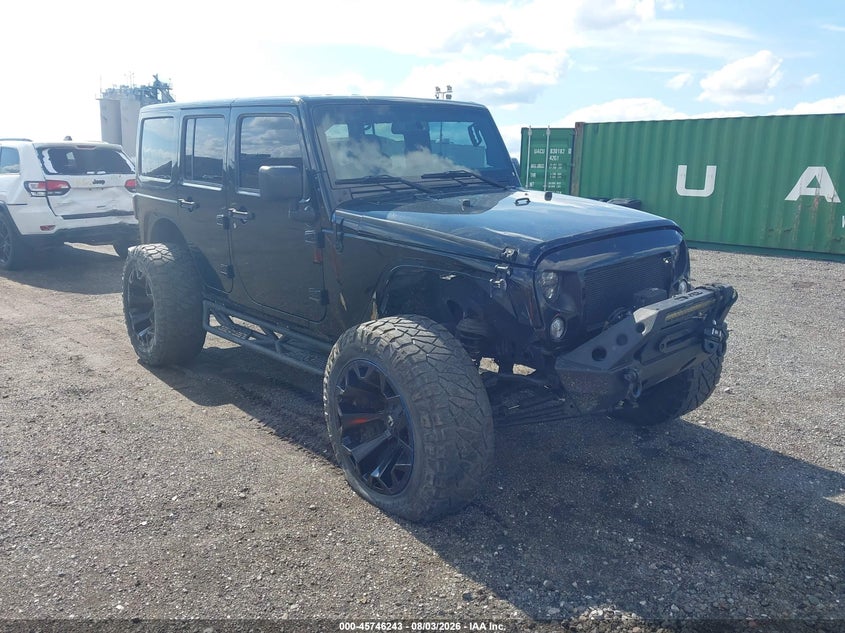 2018 Jeep Wrangler / VIN 1C4HJWEG9JL900694 — IAAI salvage auction photo