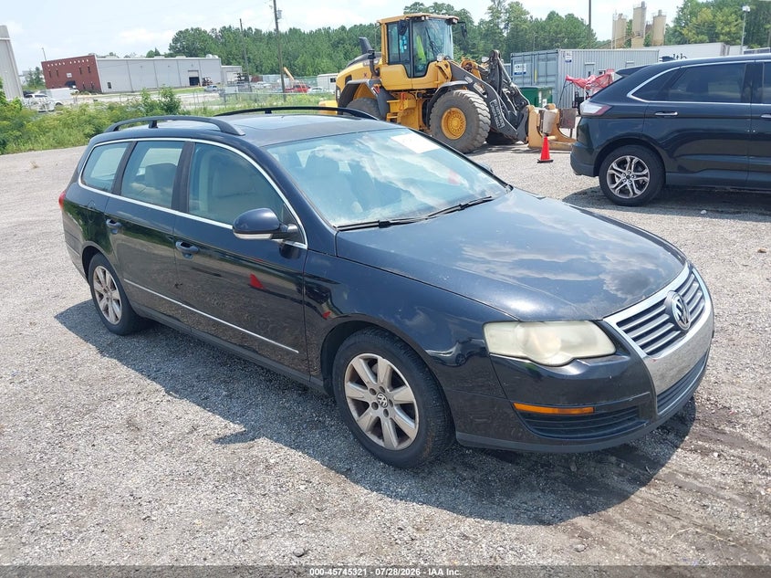 2007 Volkswagen Passat VIN WVWLK73C47E035630 IAAI salvage auction — NORMAL WEAR, Clear (Alabama), sold $175 on 2026-08-05 (photo 1)