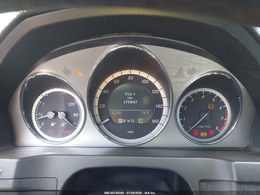 2009 Mercedes-benz C class VIN WDDGF54X89R049155 IAAI salvage auction — NORMAL WEAR, Clear (Florida), sold $375 on 2026-08-03 (photo 7)