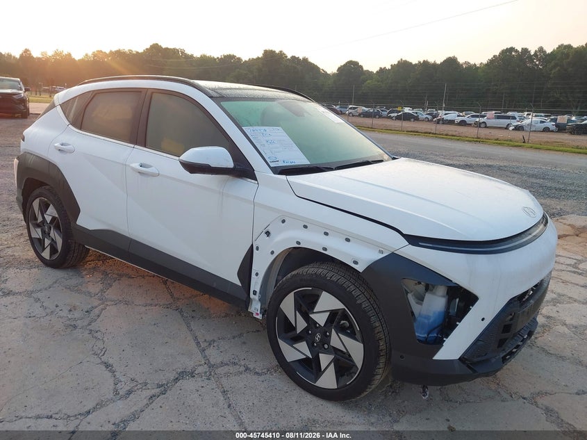 2026 Hyundai Kona VIN KM8HE3A37TU351222 — IAAI salvage auction photo