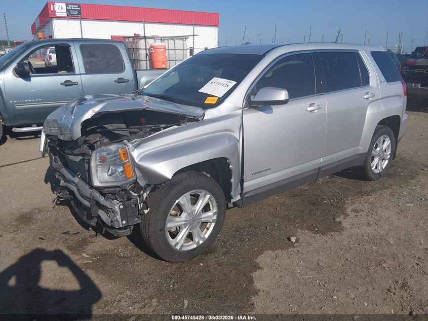 2017 Gmc Terrain VIN 2GKALMEK6H6118218 IAAI salvage auction — FRONT END, Clear (Arkansas), sold $425 on 2026-09-10 (photo 2)