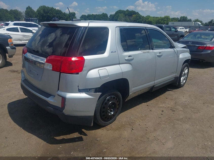 2017 Gmc Terrain VIN 2GKALMEK6H6118218 IAAI salvage auction — FRONT END, Clear (Arkansas), sold $425 on 2026-09-10 (photo 4)