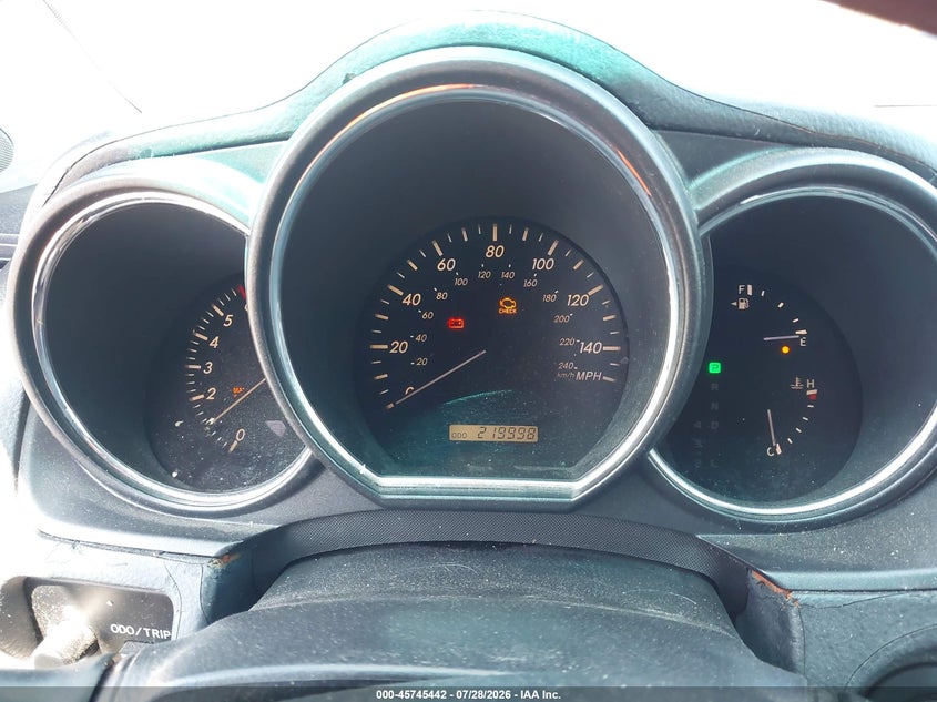 2005 Lexus Rx VIN JTJGA31U450055389 IAAI salvage auction — NORMAL WEAR, Salvage Title - Dealer (California), sold $1,325 on 2026-07-30 (photo 7)