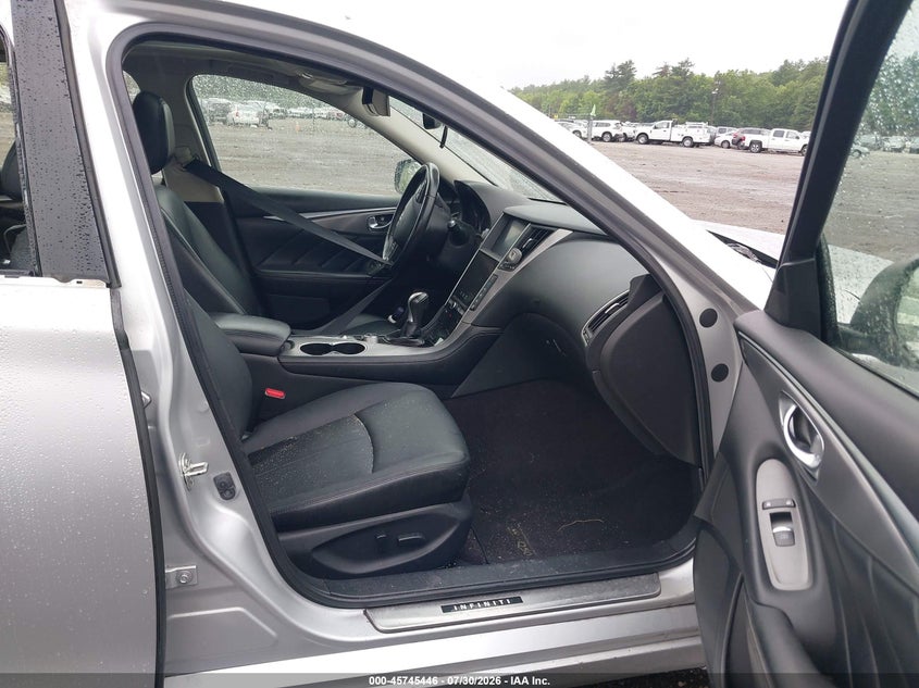 2016 Infiniti Q50 VIN JN1CV7AR1GM250079 IAAI salvage auction — REAR END, Salvage (Massachusetts), sold $2,150 on 2026-08-29 (photo 5)
