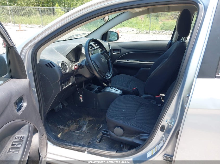 2015 Mitsubishi Mirage VIN ML32A4HJ8FH032363 IAAI salvage auction — RIGHT REAR, Wait Title, sold $875 on 2026-08-28 (photo 5)