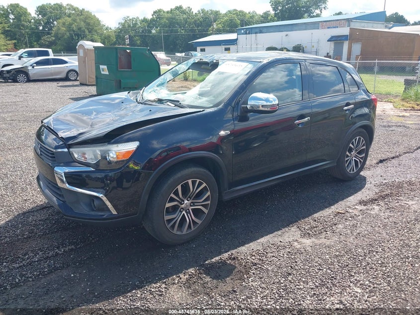 2017 Mitsubishi Outlander VIN JA4AP3AU0HZ048876 IAAI salvage auction — STORM DAMAGE, Salvage (South Carolina), sold $625 on 2026-08-28 (photo 2)